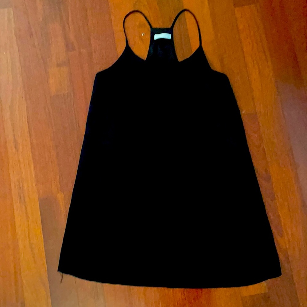A line mini dress